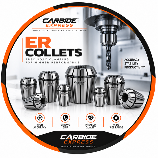 ER Collets for CNC & VMC Machines | Carbide Express