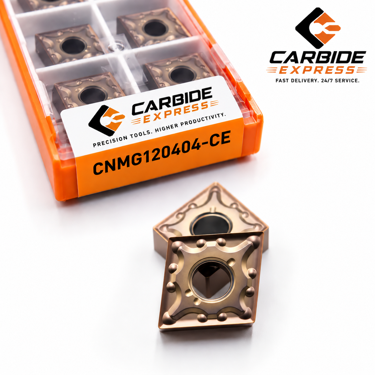 CNMG 120404 Carbide Turning Insert | Carbide Express