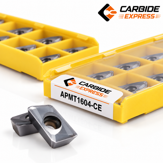 APMT 1604 Carbide Milling Insert | Carbide Express (10 pc)