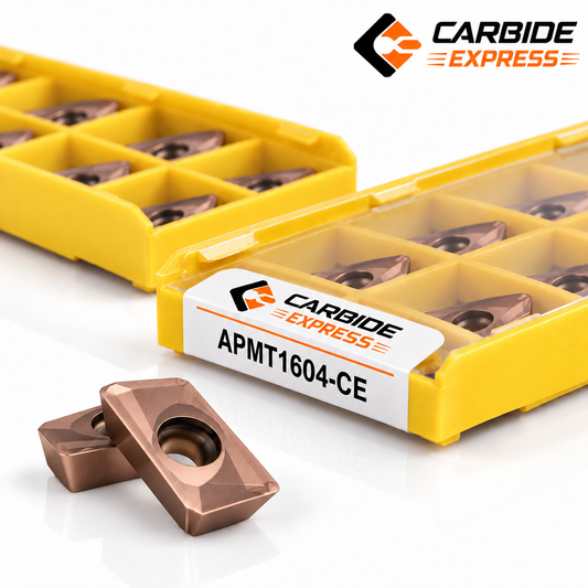 APMT 1604 Carbide Milling Insert | Carbide Express (10 pc)