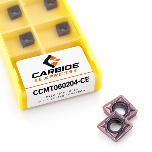 CCMT 060204 Carbide Turning Insert | Carbide Express