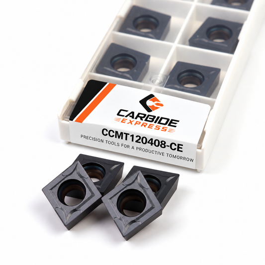 CCMT 120408 Carbide Turning Insert | Carbide Express