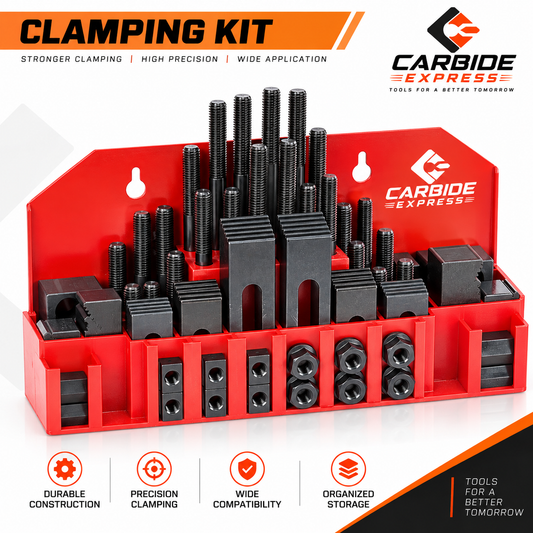 CNC / VMC Clamping Kit – Machine Tool Workholding Set