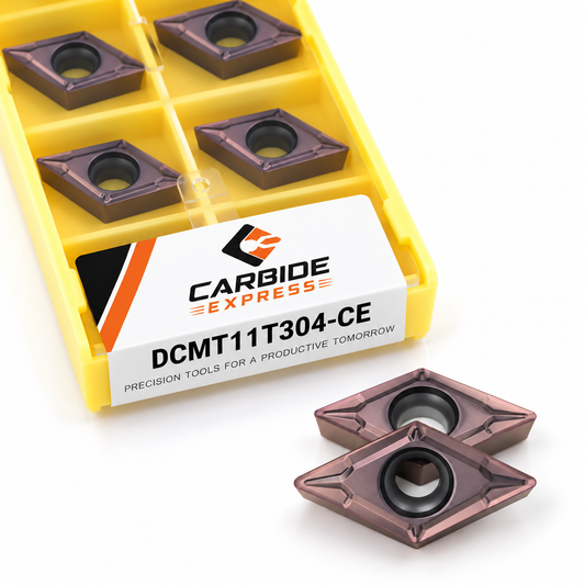 DCMT 11T304 Carbide Turning Insert | Carbide Express