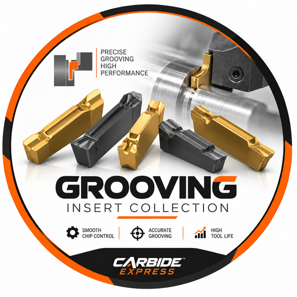 Grooving Carbide Inserts for CNC | Carbide Express