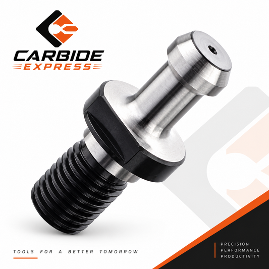 BT50 Pull Stud – Solid / Through Coolant
