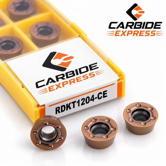 RDKT 1204 Carbide Milling Insert | Carbide Express (10 pc)