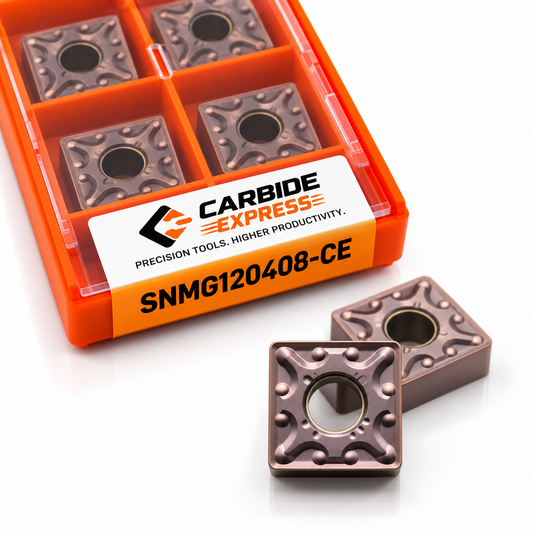 SNMG 120408 Carbide Turning Insert | Carbide Express