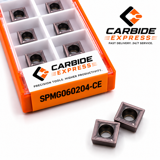 SPMG 060204 Carbide Milling Insert | Carbide Express (10 pc)
