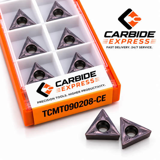 TCMT 090208 Carbide Turning Insert | Carbide Express (10 pc)